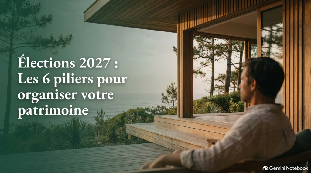 Élections 2027 : Les 6 piliers pour organiser votre patrimoine